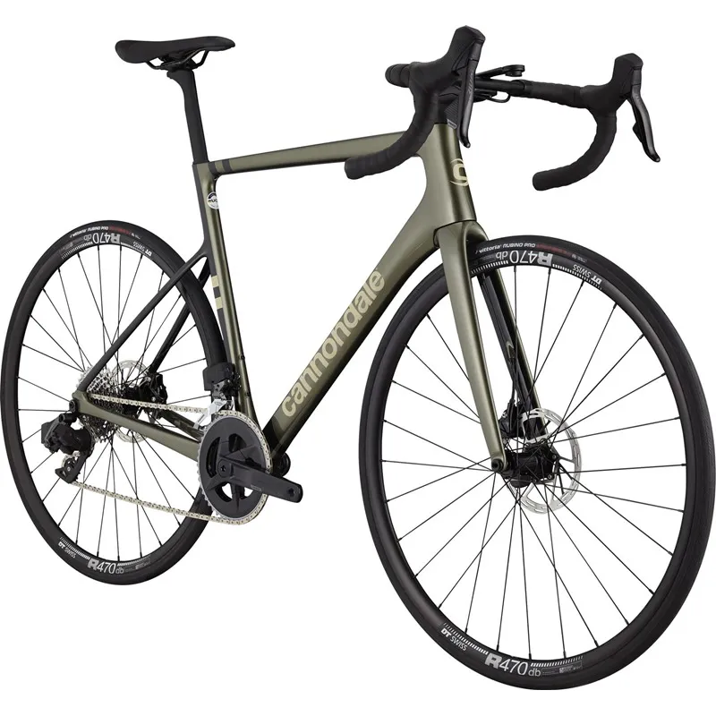 2022 Cannondale SuperSix Evo Carbon Disc Rival AXS Road Bike - Mantis-1